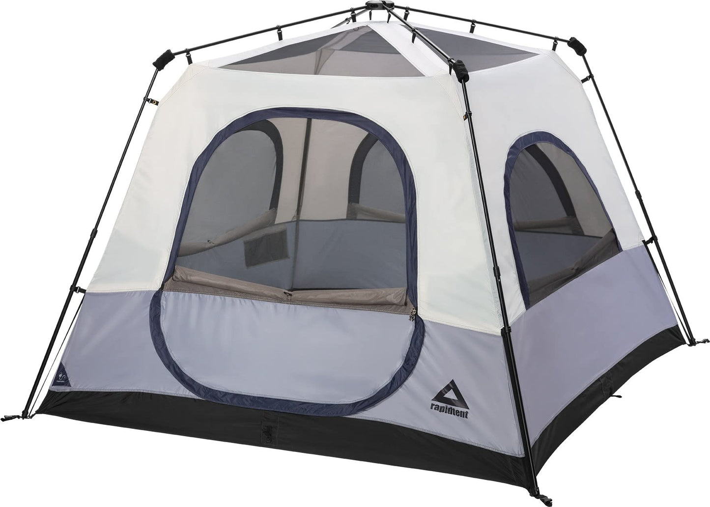 Caddis Rapid 4-Person Tent, Pop-Up Camping Tent with Easy Setup Frame for Outdoor Use